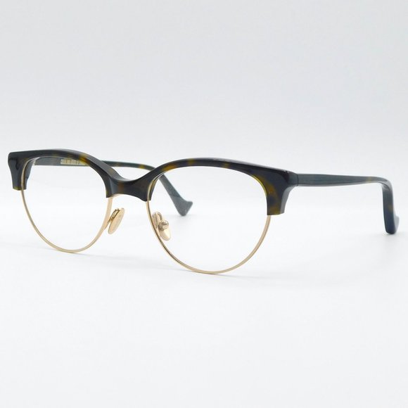 NEW CUTLER AND GROSS OF LONDON CGOP-1156-DT07 DARK TORTOISE CAT EYE EYEG… - Picture 5 of 12